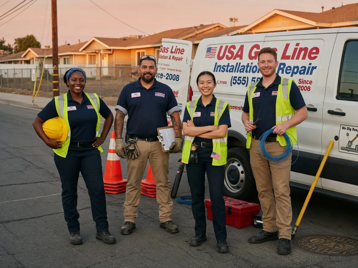 Gas Line Installation company in Danielsville, PA